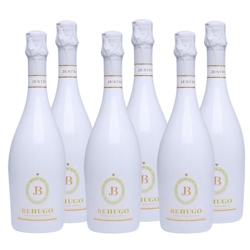 JustBe BeHugo 75cl - SPECIAL EDITION (6 x 0,75l) - Hugo-Cocktail, Wein-Cocktail, Aperitif von just be