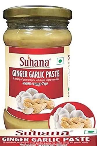 Suhana Ginger Garlic Paste Knoblauch und Ingwer Paste 1x 300g von kajal