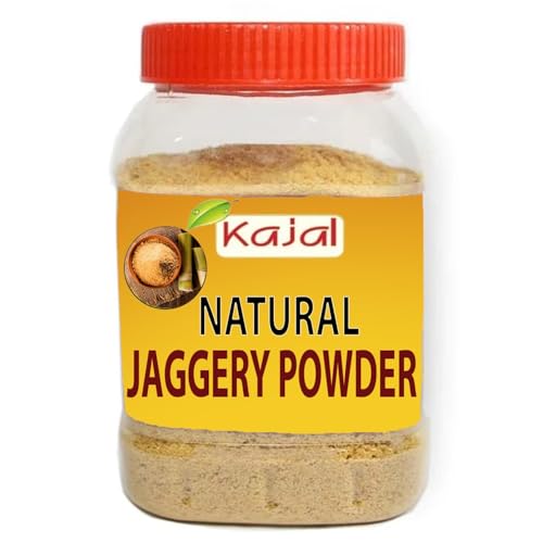 Vollrohrzucker aus Maharasht Panela-Zucker natürliche Zucker Pure Jaggery Powder Brauner Zucker 2 x 500g von kajal