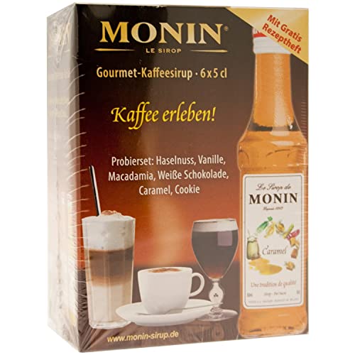 Monin Sirup 6er Mini für Kaffee, Milch, Desserts... - 0,3 Liter von keine Angabe
