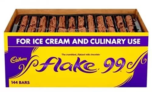 Cadbury Flake 99 Schokoladentafel, 144 Stück von kennykrafts