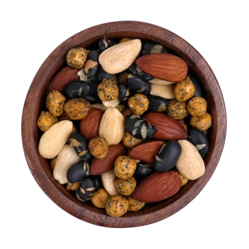 KERNenergie Nussmischung – High Protein Provence - mit gerösteten Mandeln, Kichererbsen und Sojabohnen - Nüsse Mix, Geröstete Nüsse - High Protein Snack - mit Salz verfeinert (350g, Provence) von kern-energie