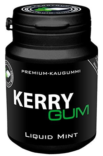 KerryGum Gumbox Liquid Mint Geschmack Kaugummidose Dose Erfrischung Kaugummi Gum Mint Minze Peppermint Pfefferminz Bundle 6Pack (6) von kerrygum