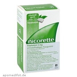 NICORETTE 4 mg freshmint Kaugummi von kohlpharma GmbH
