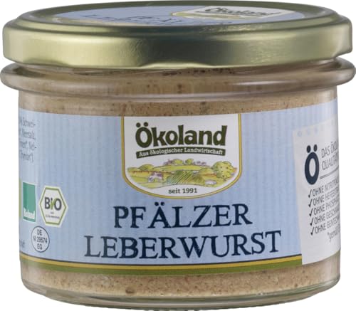 ÖKOLAND Bio Pfälzer Leberwurst (2 x 160 gr) von ÖKOLAND