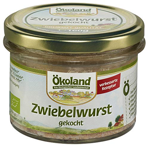 ÖKOLAND Bio Zwiebelwurst gekocht (1 x 160 gr) von ÖKOLAND