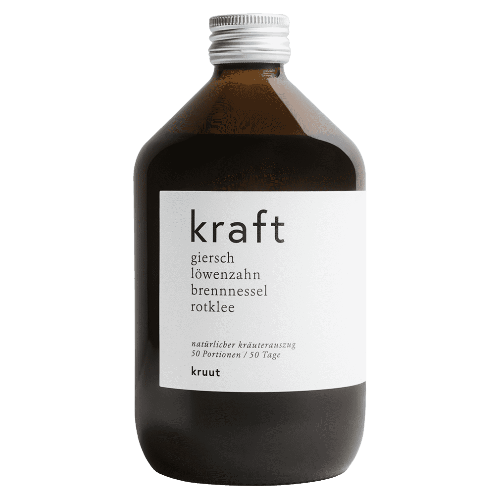 Kraft, Bio Natürlicher Kräuterauszug von kruut