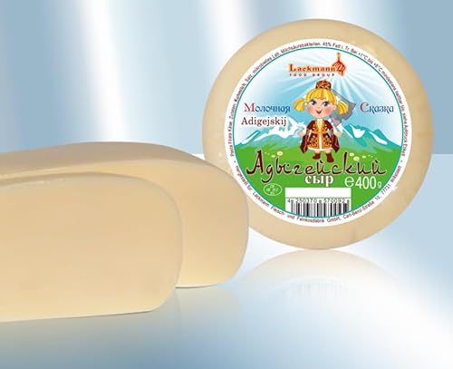 lackmann Käse Adigejskij 45% Fett nicht geräuchert 400g lackmann Käse Adigejskij 45% Fett nicht geräuchert 400g von Lackmann