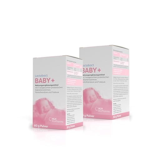 Lactobact BABY+ 2x 60g- Sparset, Darmaufbau von Babys und Kleinkindern von Lactobact