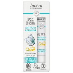 Anti-Falten-Augencreme basis sensitiv mit Q10 von lavera