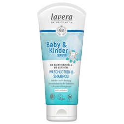 Baby- & Kinder-Waschlotion & -Shampoo sensitiv von lavera