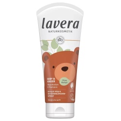 Baby- & Kinder-Waschlotion & -Shampoo sensitiv Baby- & Kinder-Waschlotion & -Shampoo sensitiv von lavera