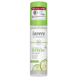 Deospray Refresh mit Limette von lavera