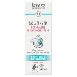 Reichhaltige Feuchtigkeitscreme basis sensitiv Reichhaltige Feuchtigkeitscreme basis sensitiv von lavera