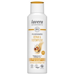 Shampoo Repair & Tiefenpflege mit Macadamiaöl & Arganöl von lavera