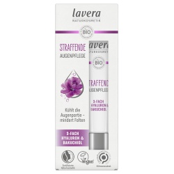 Straffende Augenpflege mit Hyaluron & Bakuchiol Straffende Augenpflege mit Hyaluron & Bakuchiol von lavera