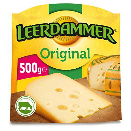 Leerdammer Original Schnittkäse 45 % Fett 500 g Packung Leerdammer Original Schnittkäse 45 % Fett 500 g Packung von Leerdammer
