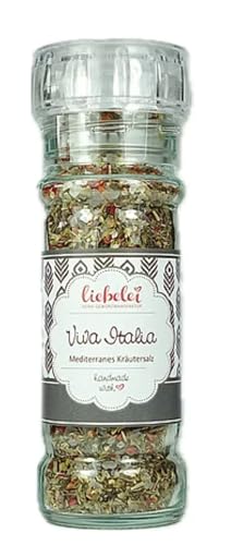 liebelei Gewürzmühle Viva Italia - mediterranes Kräutersalz von liebelei