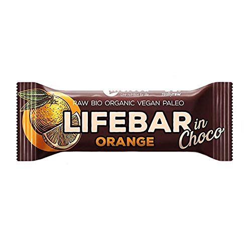 SCHOKOLADENÜBERZOGENER ORANGENRIEGEL ROH GLUTENFREI BIO 40 g - LIFEFOOD SCHOKOLADENÜBERZOGENER ORANGENRIEGEL ROH GLUTENFREI BIO 40 g - LIFEFOOD von lifefood