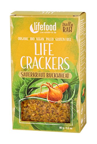 lifefood Life Crackers Sauerkraut, 90 g von lifefood