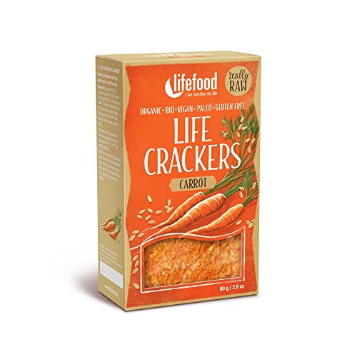 lifefood Möhrenkräcker, 2er Pack (2 x 85 g) von lifefood