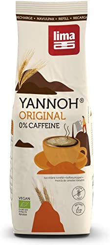 Lima Yannoh Instant KaffeeAlternative, 250g, Mokka, Getränk, BEVERAGE, Koffeinfrei, Beutel von lima