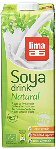 LIMA Soya Drink Natural, 12er Pack (12 x 1000 g) von lima