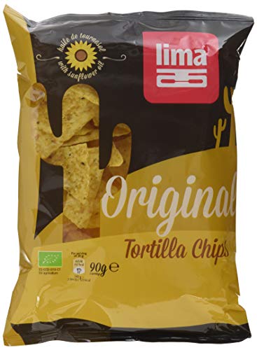 LIMA Tortilla Chips Original, 6er Pack (6 x 90 g) von lima