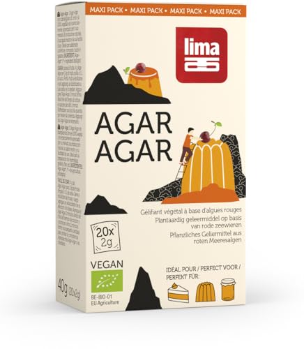 Agar-Agar Maxi Pack 6 x 40 gr von lima