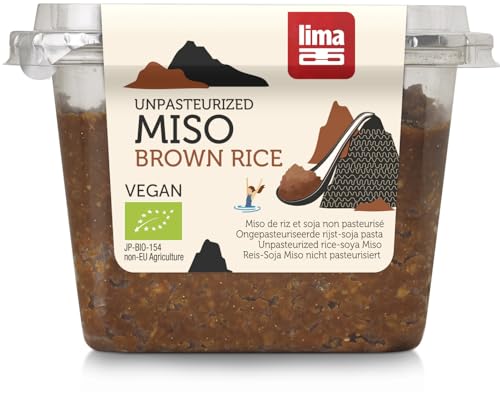 Lima Bio Brown Rice Miso nicht pasteurisiert (6 x 300 gr) von lima