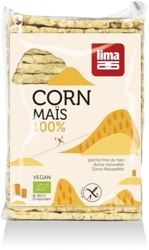 Dünne Maiswaffeln 2 x 140 gr von lima