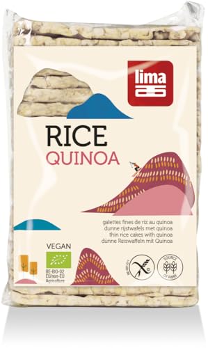 Dünne Reiswaffeln mit Quinoa 2 x 130 gr von lima