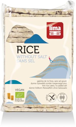 Dünne VK-Reiswaffeln ohne Salz 2 x 130 gr von lima