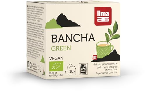Lima Bio Green Bancha Grüner Tee Beutel (6 x 15 gr) von lima