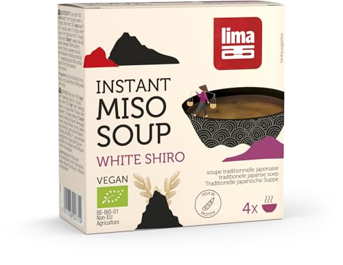 Lima Bio Instant White Shiro Miso Soup (6 x 66 gr) von lima
