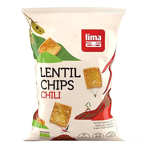 Lentil Chips Chili 2 x 90 gr von lima