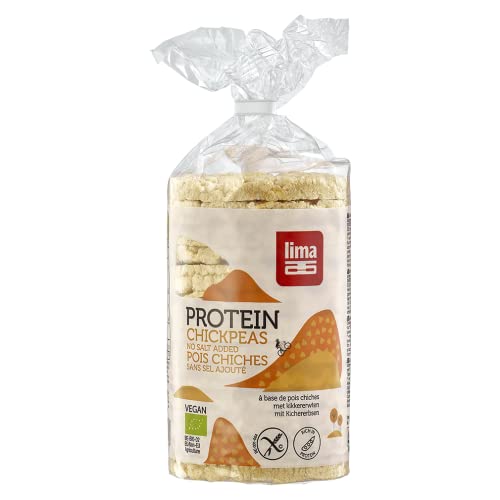 Lima Bio Protein Waffeln Kichererbsen 12er Pack (12 x 100 g) von lima