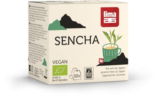 Lima Bio Sencha Grüner Tee Beutel (2 x 15 gr) von lima