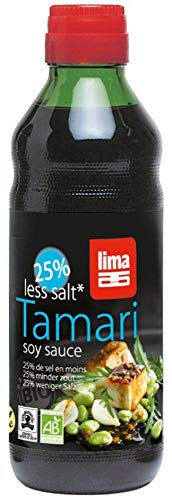Lima Bio Tamari 25% weniger Salz (2 x 1 l) von lima