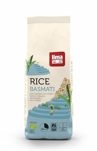 Lima Bio Teilpolierter Basmati Reis (2 x 500 gr) von lima
