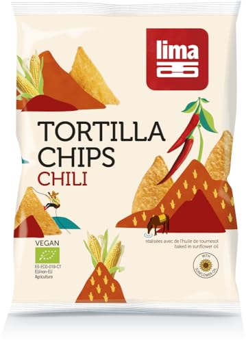 Tortilla Chips Chili 2 x 90 gr von lima