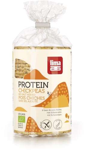 Protein Waffeln Kichererbsen 12 x 100 gr Protein Waffeln Kichererbsen 12 x 100 gr von lima