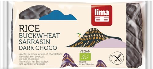 Lima Bio Reiswaffeln mit Buchweizen und Zartbitterschokolad (1 x 90 gr) von lima