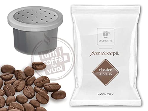 100 Kaffee Kapseln - Classico - Comp. Uno System - Lollo kaffee von lollo
