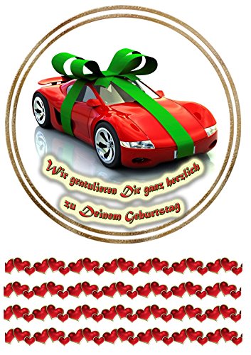 "Auto " №2 Tortenaufleger,Geburtstag,Tortendeko von LRsweetdesign