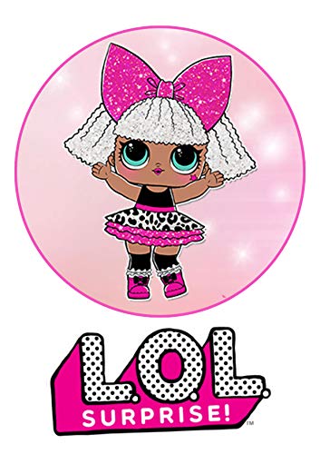 "L.O.L." Tortenaufleger Geburtstag, … Deckopapier, Zuckerpapier Ca. 20Ø von LRsweetdesign