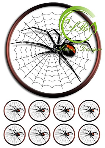 Spinne Spider Tortenaufleger,Geburtstag,Tortendeko Ca. 20Ø … (Oblatte) von LRsweetdesign