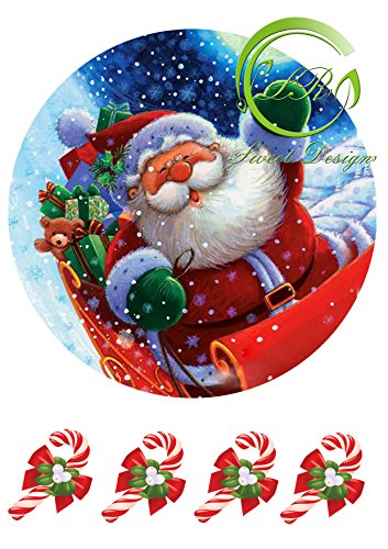 "Weihnachten" Tortenaufleger,Geburtstag,Tortendeko, "Weihnachten" Tortenaufleger,Geburtstag,Tortendeko, von LRsweetdesign