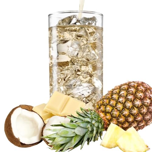 Luxofit Ananas Kokos Weiße Schoko Geschmack allergenfreies Energy Drink Pulver, Umweltfreundliche Verpackung, Geschmackserlebnis, Vielseitige Verwendung, Gesunde Alternativen (1 Kg) von luxofit