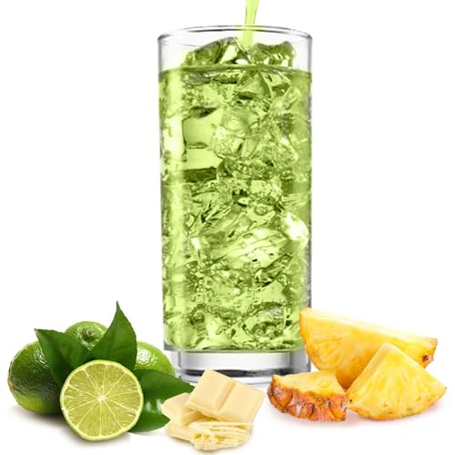 Luxofit Ananas Limette Weiße Schoko Geschmack allergenfreies Energy Drink Pulver, für Sport und Freizeit, Umweltfreundliche Getränkepulver, mit fruchtigem Geschmack (1 Kg) von luxofit